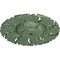 Ekena Millwork Needham Ceiling Medallion (Fits Canopies up to 4 1/4"), 14 5/8"OD x 2 1/4"P, Athenian Green CM14NEAGF - alternate 2